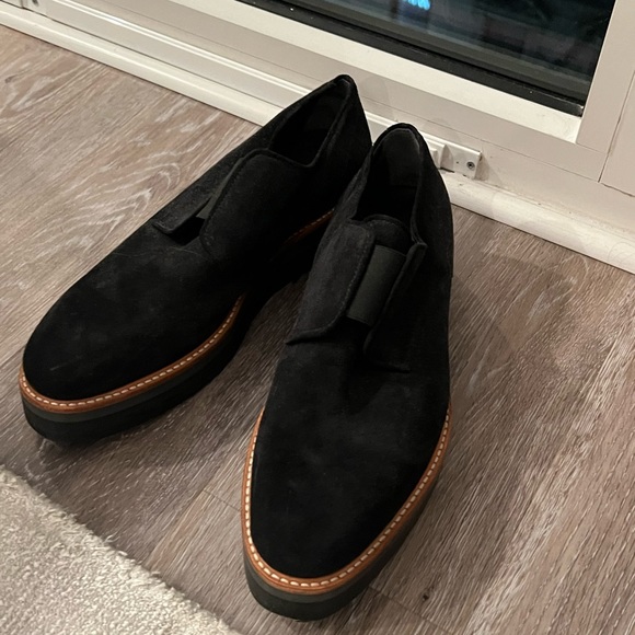 Vince Platform Suede Loafer - Picture 2 of 2